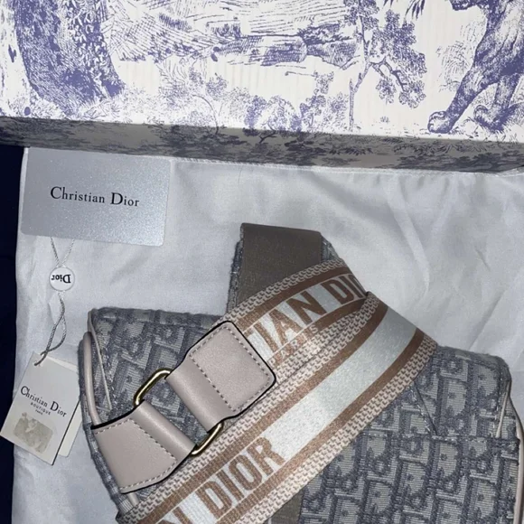 Dior Luxury Monogram Saddle Bag - Picture 9 of 16